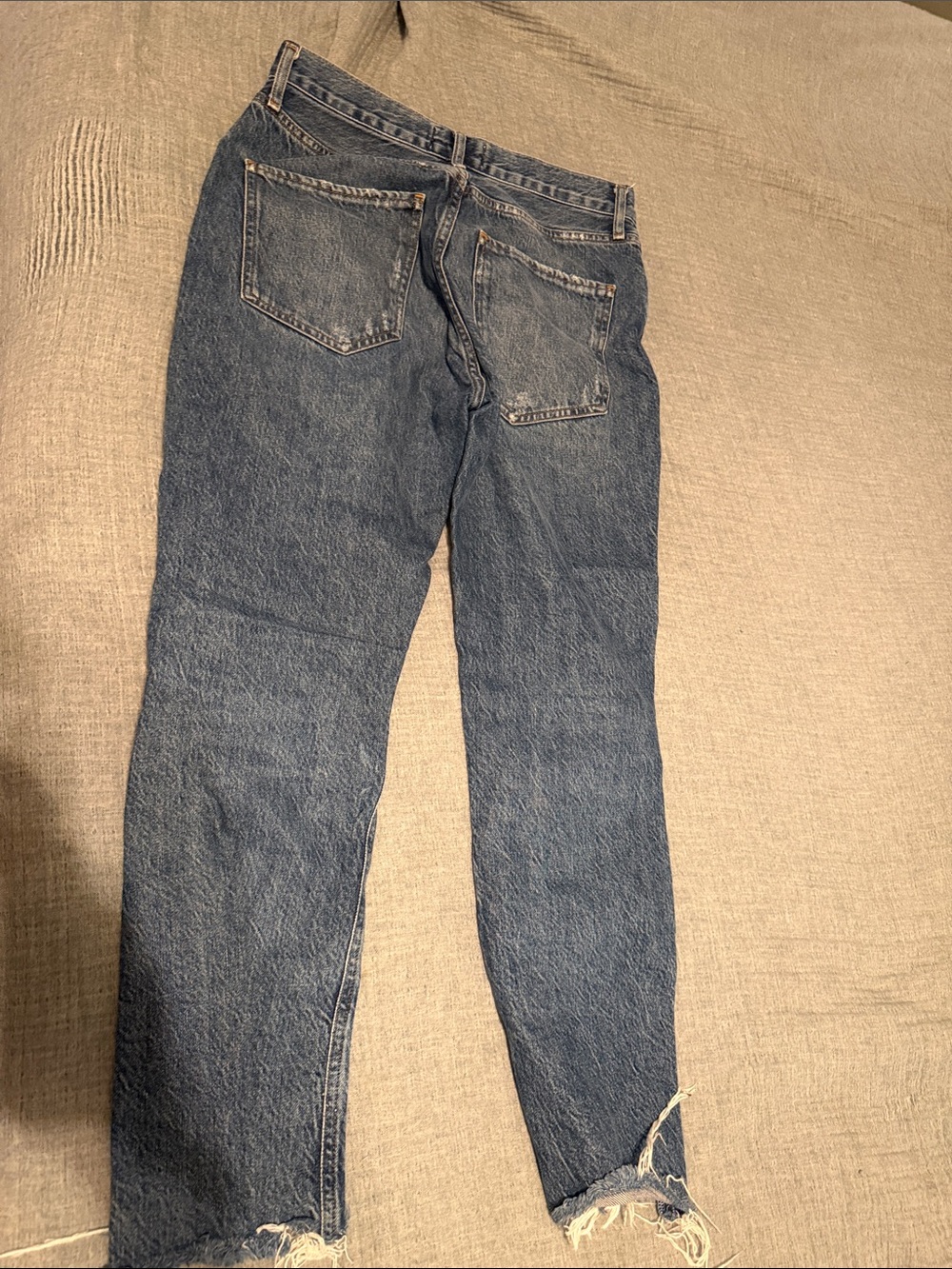 Agolde Riley 26 button fly raw hem - Picture 4 of 4